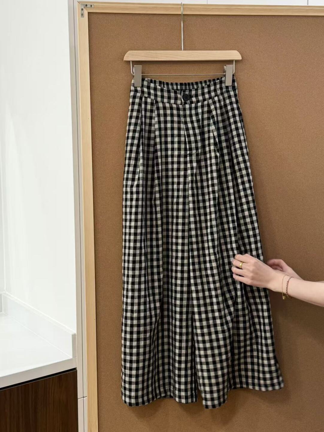 Lazy Comfortable Versatile Casual Plaid Pants - Image 2
