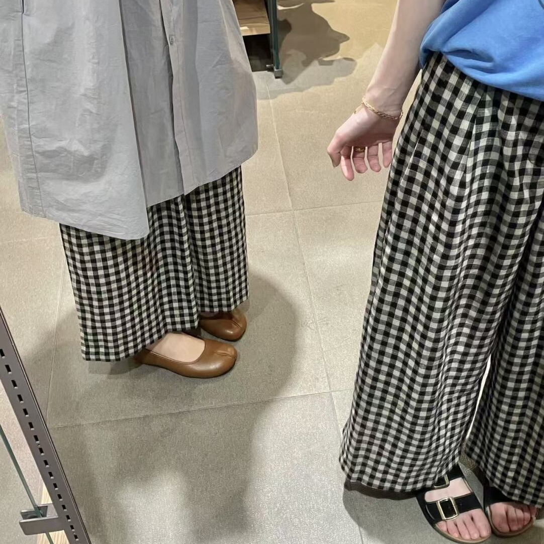 Lazy Comfortable Versatile Casual Plaid Pants - Image 5
